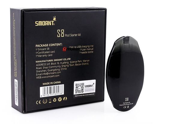 Купить Набор Smoant S8 Pod Starter Kit черный