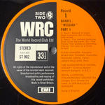 Гендель - Мессия 3LP (Англия 1970г.)