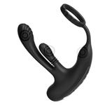 Вибромасcажер простаты с технологией массажа на 360° и пультом ДУ Amovibe Hero Prostate Rubbing & Vibration