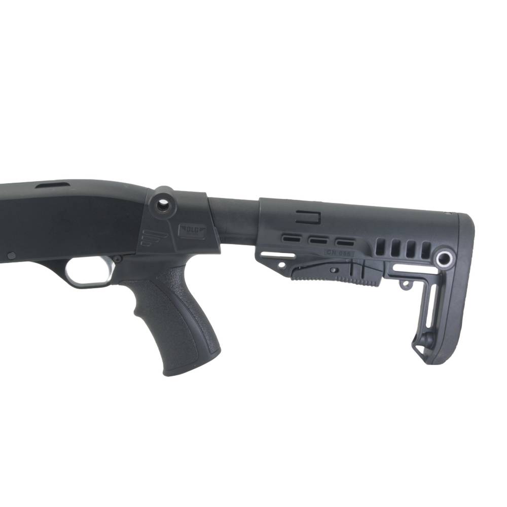 Телескопический приклад DLG Tactical на Бекас к.12, к.16, черный (арт.DLG9107)