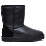 Ugg Classic Short Metallic Black