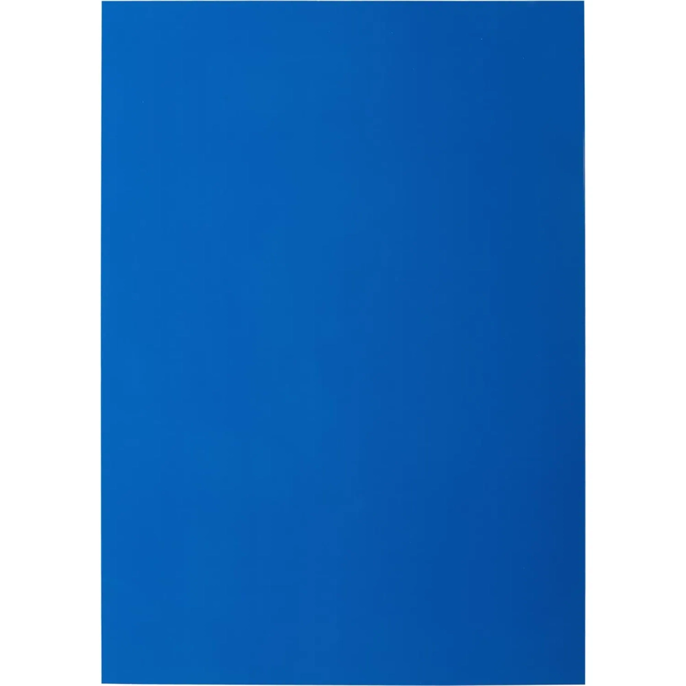Обложки для переплёта картонные Комус (ProMega office) А4 250 г/кв.м синие глянцевые (100 штук в упаковке)