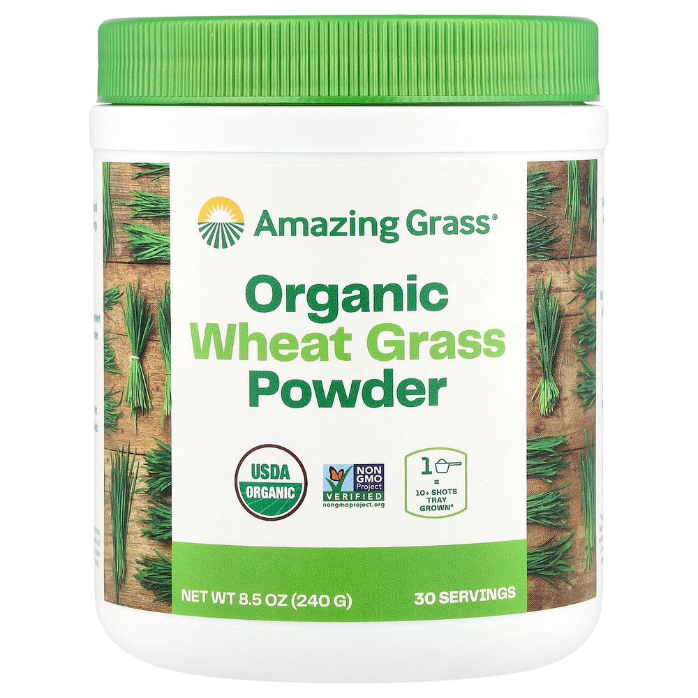 Amazing Grass, Органический порошок из ростков пшеницы, 240 г (8,5 унции)