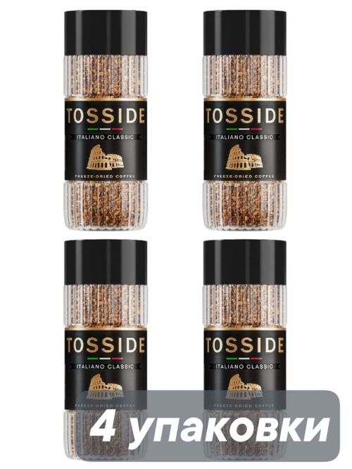 Кофе растворимый Tosside Italiano Classic 95 г x 4 шт