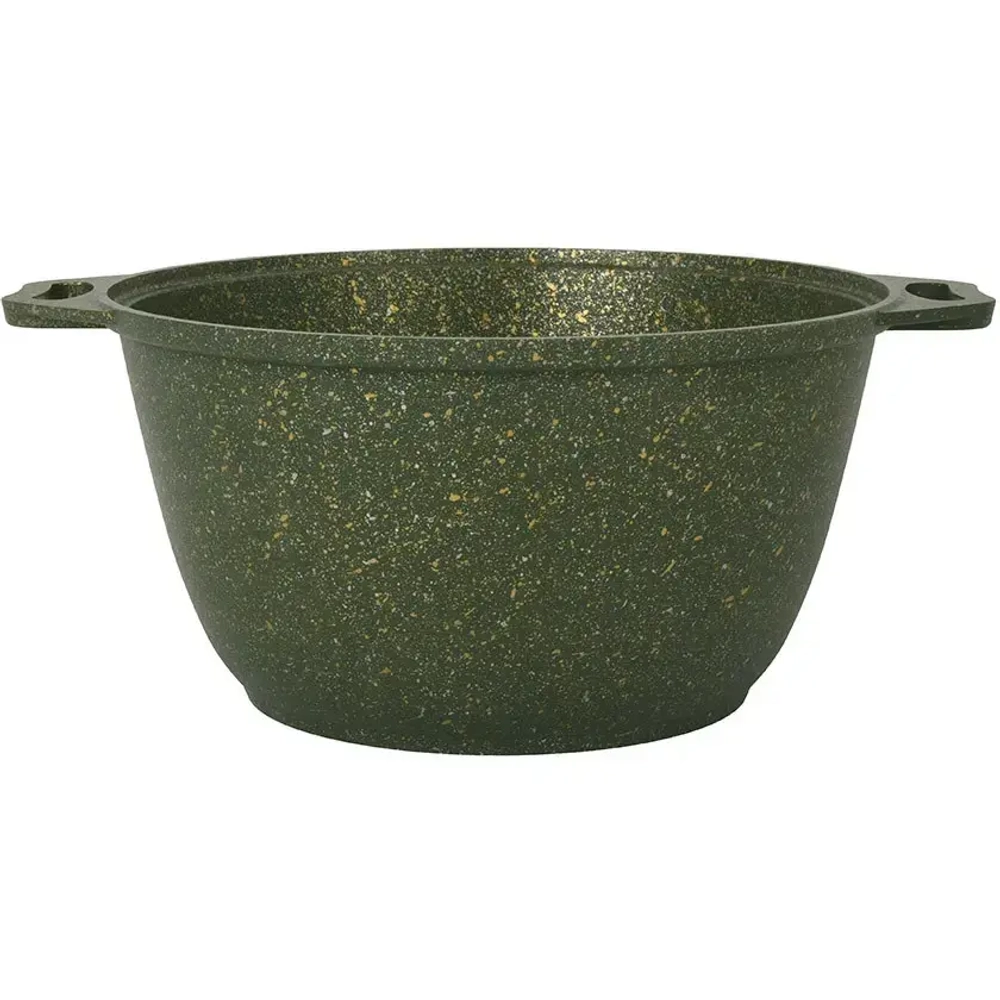 Кастрюля 4л «Trendy stryle» (malachite) со стеклянной крышкой к41tsml