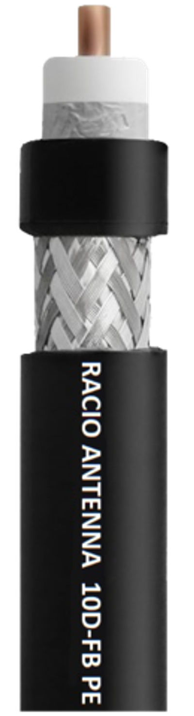Коаксиальный кабель Racio Antenna 10D-FB PE