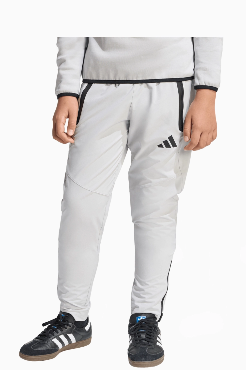 Штаны adidas Tiro Travel Junior - серый