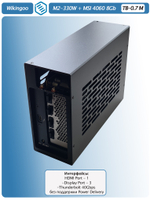 Внешняя видеокарта EGPu Wikingoo M2-215 - 330W + MSI GeForce RTX 4060 8Gb. Thunderbolt 3/4.