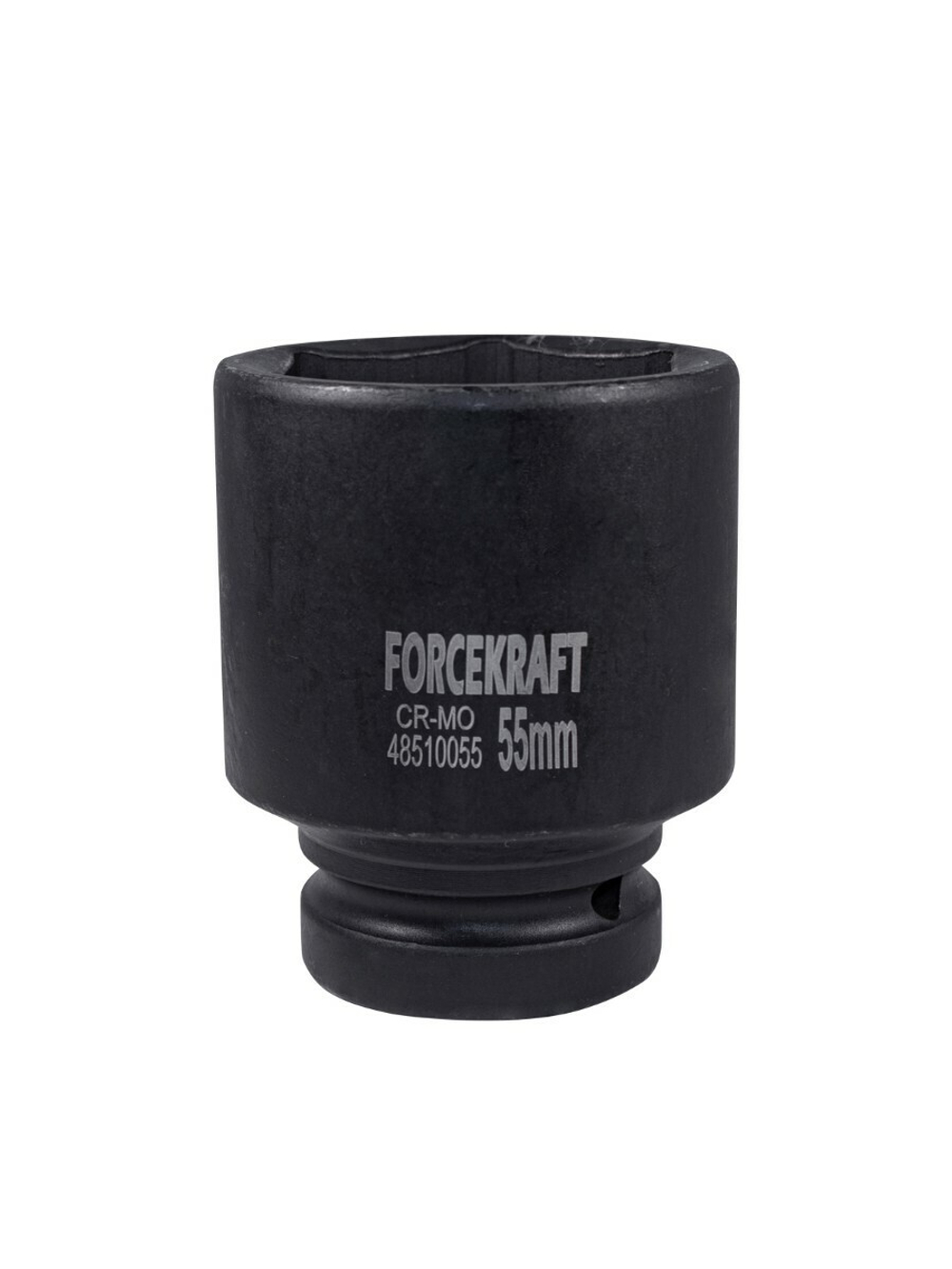 Головка ударная глубокая 1'', 55мм (6гр.) FORCEKRAFT FK-48510055
