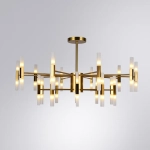 Люстра на штанге Arte Lamp Ramona A7410PL-40PB, 40хG4