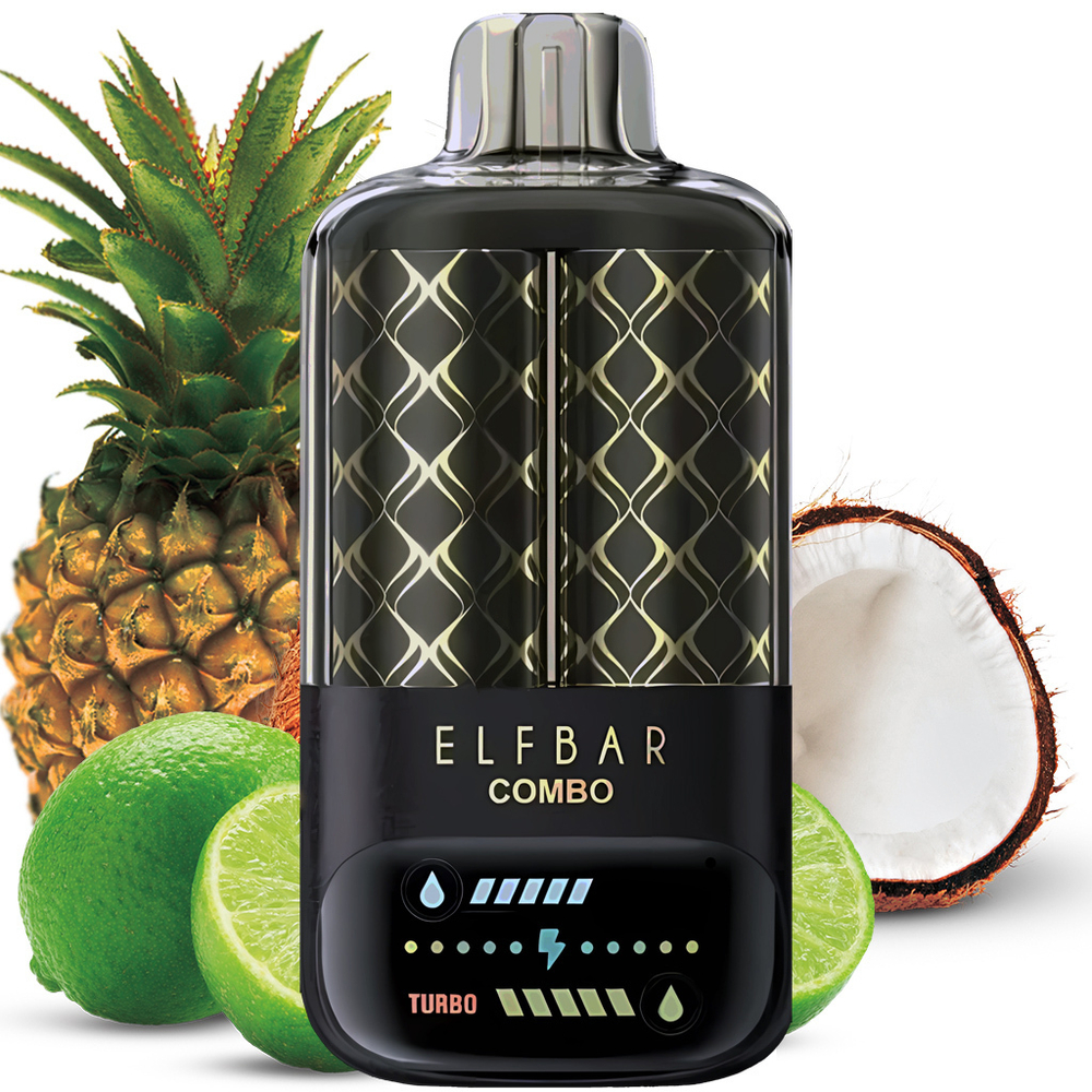 Elf Bar Combo 25000 - Lime Pineapple (5% nic)
