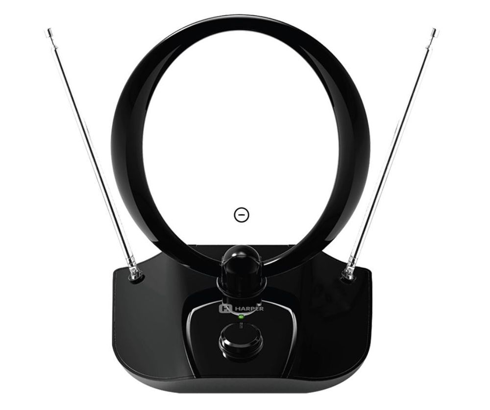 Антенна для телевизора комнатная активная HARPER ADVB-1420