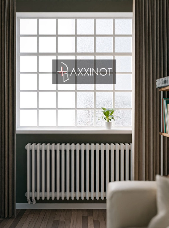 Axxinot Sentir 3070 - трехтрубный трубчатый радиатор высотой 700 мм, нижнее подключение