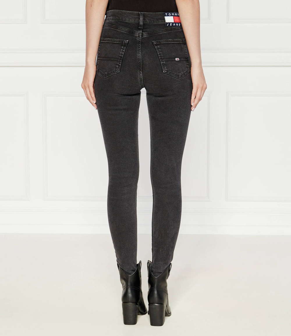 Джинсы SYLVIA Tommy Jeans - черный(DW0DW16001)