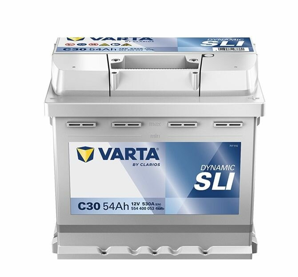 54е 554 400 053 Dynamic SLI -54Ач (C30)