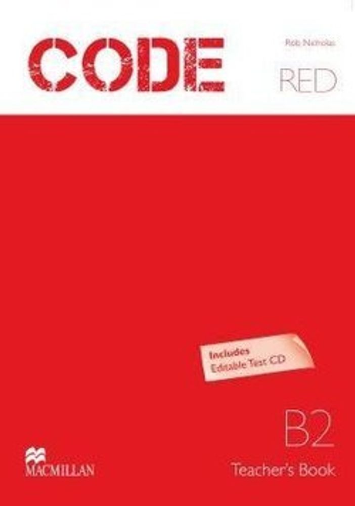 Code Red B2 книга для учителя (TB +Test D Pk) Code Red B2 книга для учителя (TB +Test D Pk)