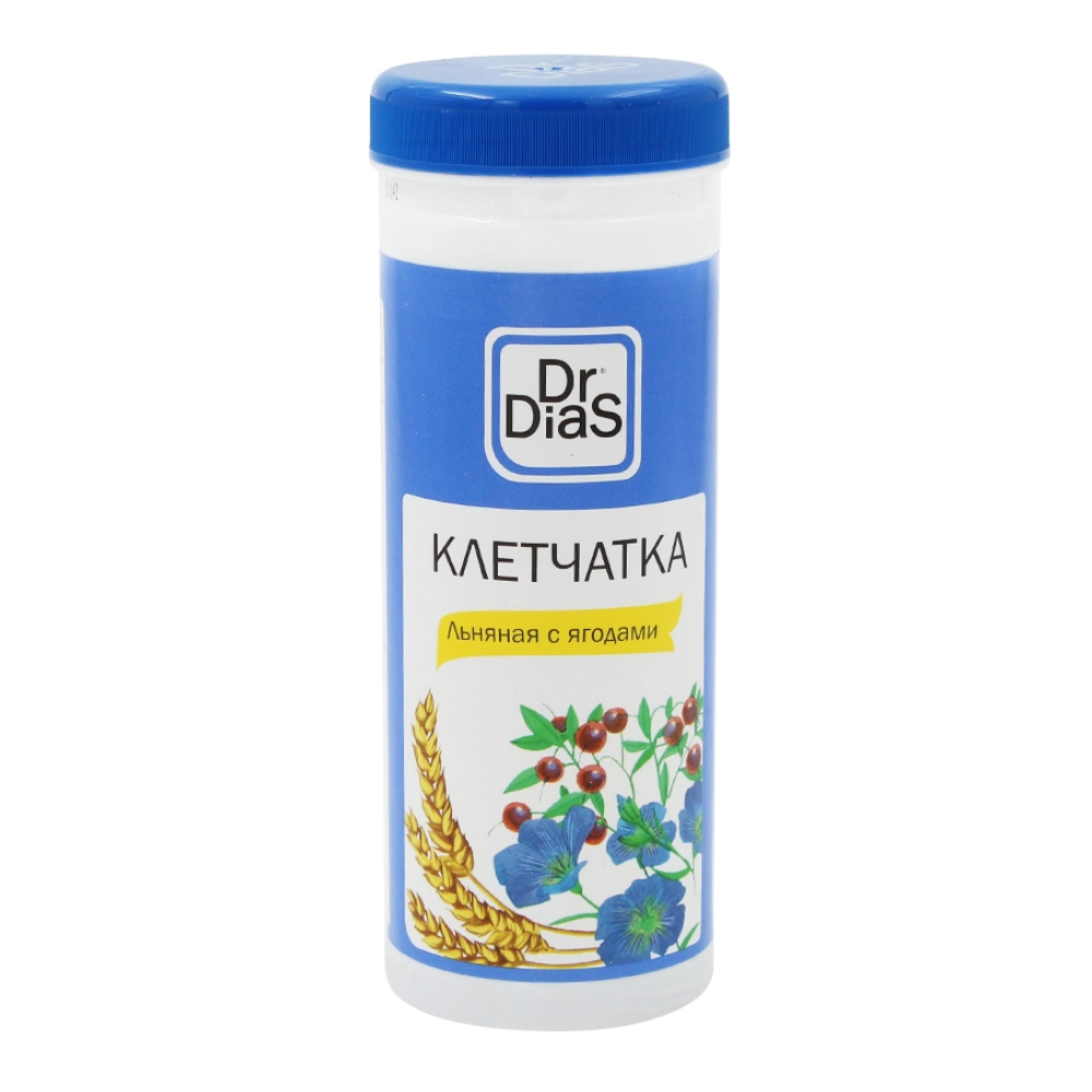 Клетчатка Dr Dias Льняная с ягодами 170 гр