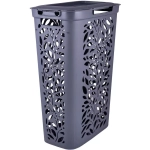 Корзина для белья Leaves 40л 440х635мм (серый)