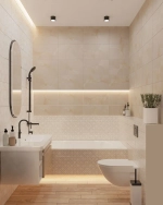 Донна бел верх 01 / Donna white wall 01 300х500 (1-й сорт)