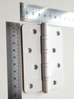 Петли врезные Bravo RS-7-4BB 100*70*2,5 мм, цвет Белый