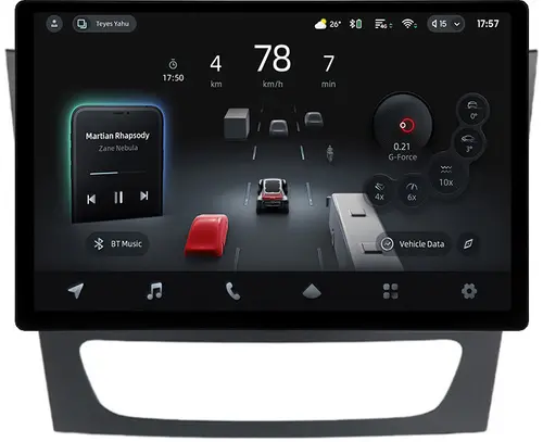Магнитола для Mercedes-Benz E W211 2002-2010, CLS C219 - Teyes CC4-PRO монитор 13" 2K QLED на Android 13, Быстрейшая, Snapdragon 778G, ИИ, CarPlay, DSP, 4G SIM-слот