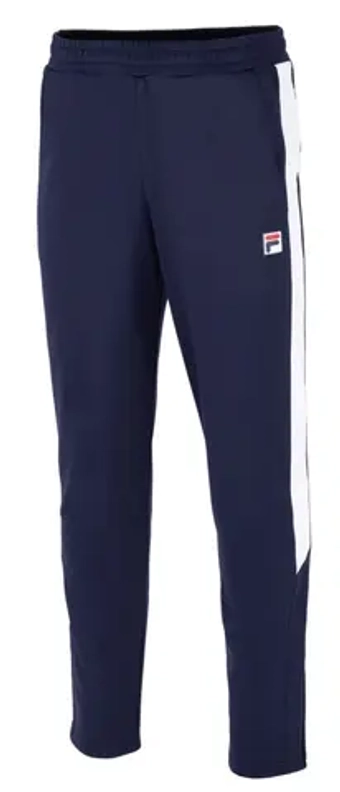 Мужские теннисные штаны Fila Jan - navy/white