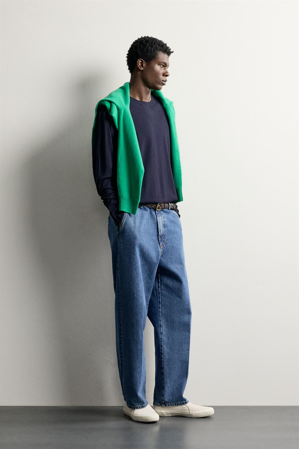 БАЗОВЫЙ СВИТЕР КЛАССИЧЕСКОГО КРОЯ — ZARA