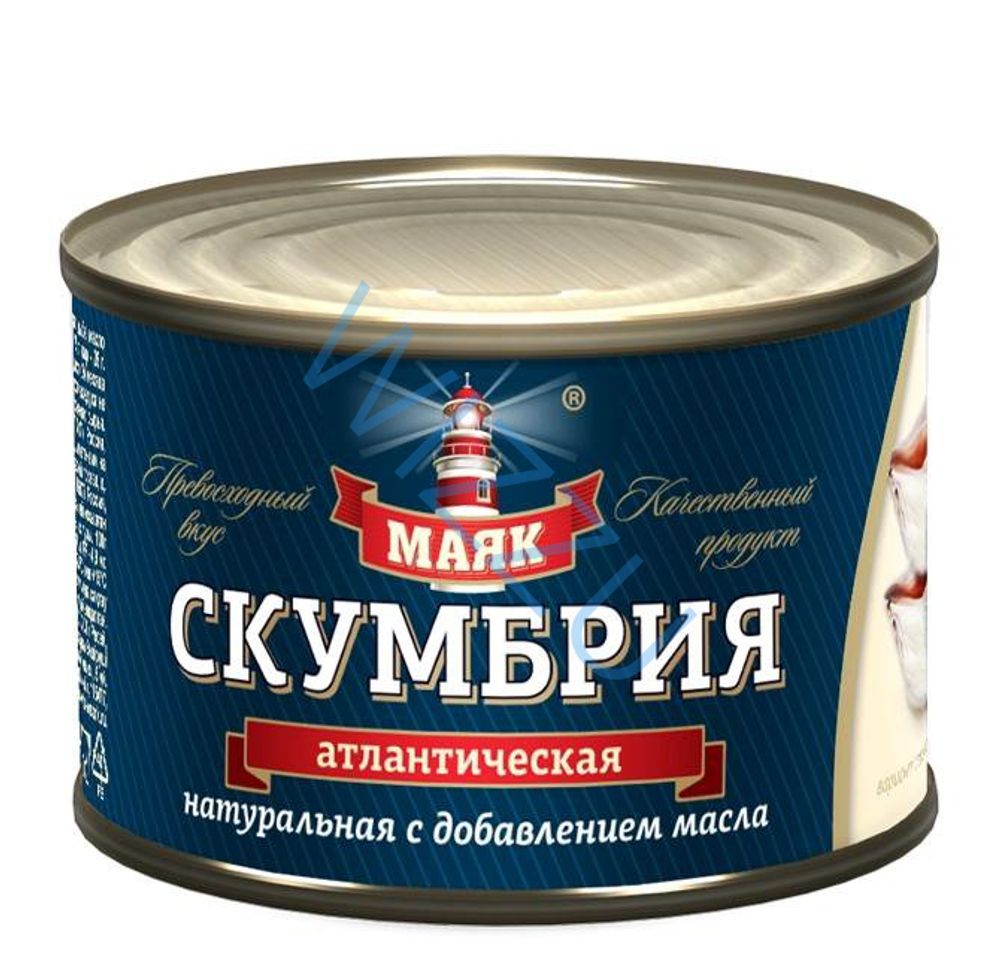 Скумбрия Маяк НДМ 250г