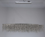 Pendant design lamp Waterfall  L150 (Silver)