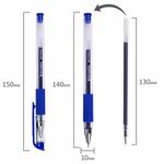 Ручка гелевая с грипом BRAUBERG "EXTRA GT NEEDLE", 1шт, СИНЯЯ, игольчатый узел 0,5 мм, линия 0,35 мм, 143916