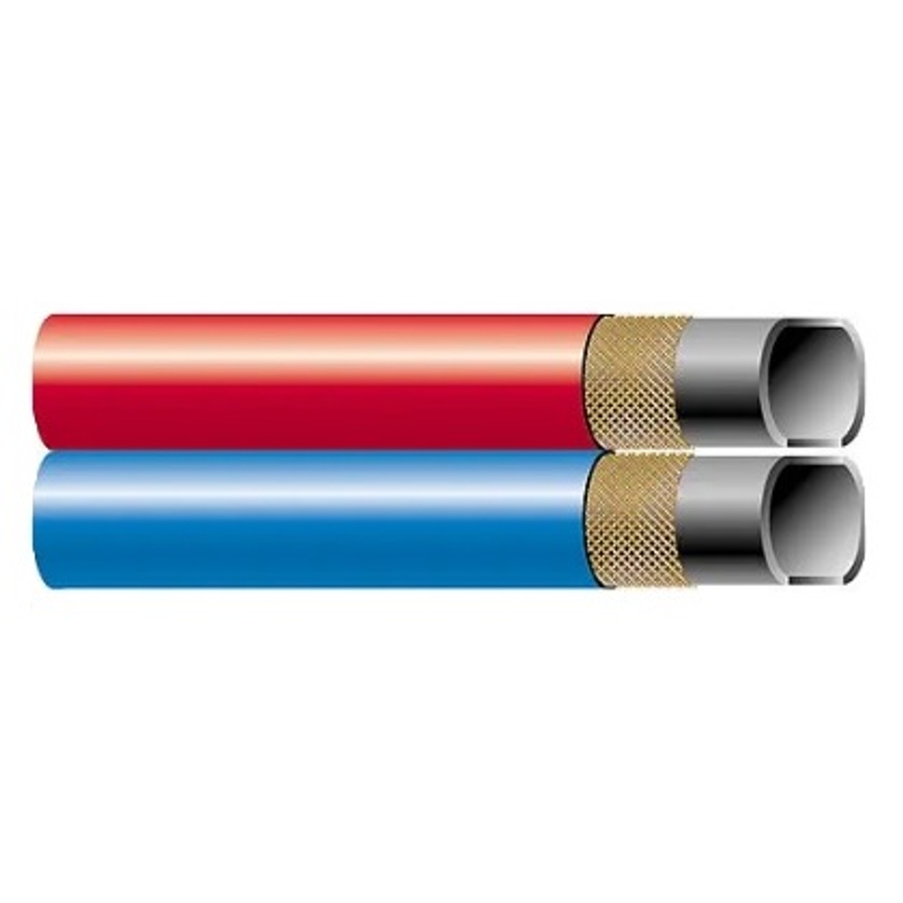 Рукав кислородная и ацетиленовая сварка TWIN GOX DN 09 OD 15 / GAC DN 09 OD 15 Р=20 Semperit