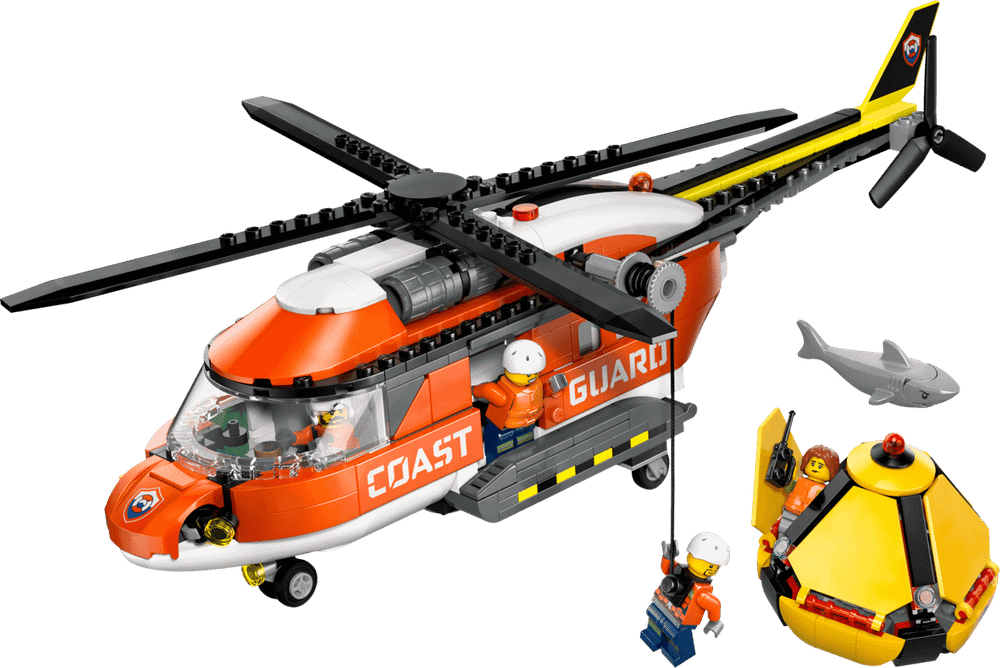 Конструктор LEGO City 60503 Coast Guard Helicopter