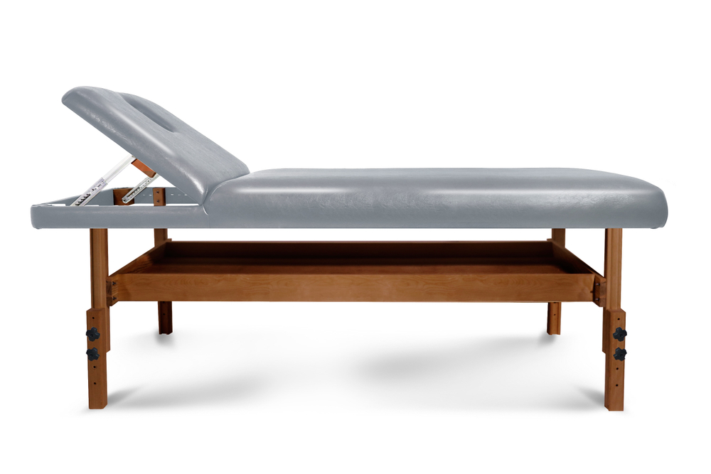 Массажный стол Relax Comfort серая кожа
