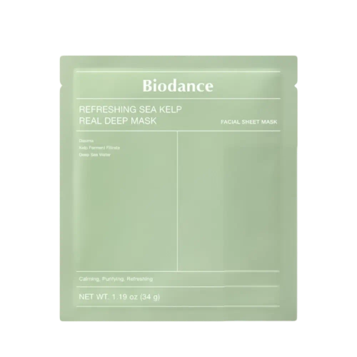 Biodance Refreshing Sea Kelp Real Deep Mask Oсвежающая гидрогелевая маска
