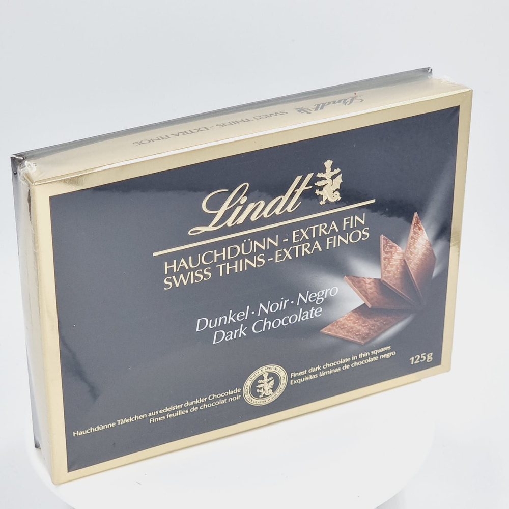 Шоколад Lindt Swiss THINS Dark Темный порционный 125 г (из Финляндии)