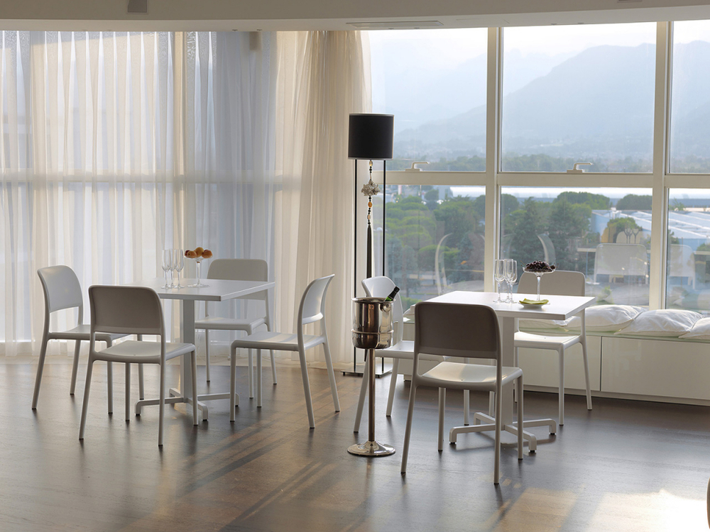 Стул пластиковый Nardi Riva Bistrot, белый