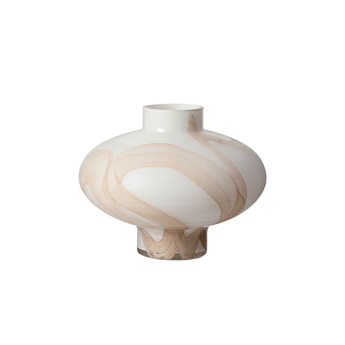 Ваза Grinding Line White Vase B