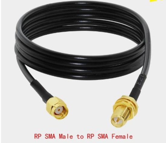 SMA кабель-удлинитель RG174 (тип A) 2м