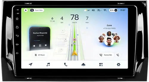Магнитола для Skoda Kodiaq, Karoq - Teyes CC4L монитор 9" IPS, Android 14, Быстрая, Snapdragon 662, CarPlay, 4G SIM-слот