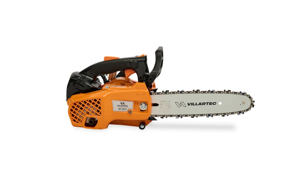 Бензопила Villartec SB1261T, шина 30 см (12"), цепь 3/8 1.1 45 зв.