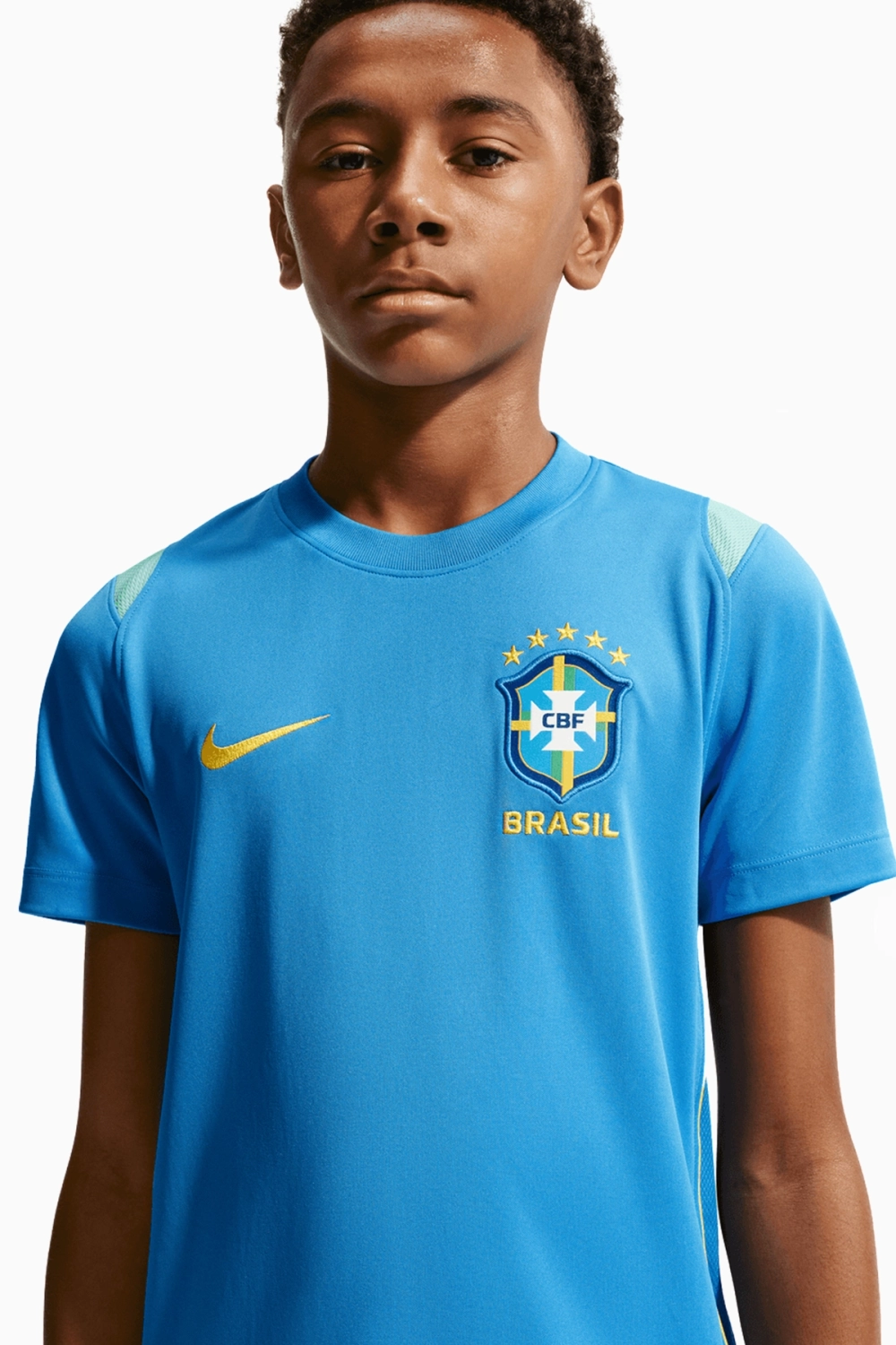 Футболка Nike Brazil 2026 Academy Pro Junior - синий
