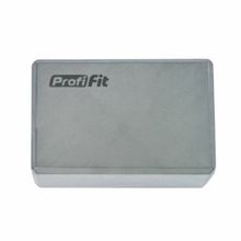 Блок для йоги (серый) PROFI-FIT