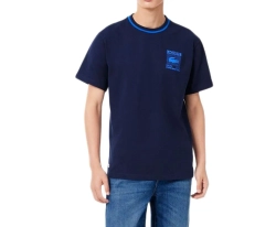 Мужская теннисная футболка Lacoste Rolex Paris Masters - navy blue