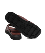 Кожаные шлепанцы w capitelle crossband UGG - коричневый(1152672)