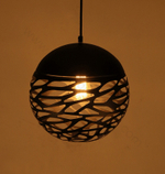 Pendant design lamp Kelly Cluster by Studio Italia Design (Black/sphere)