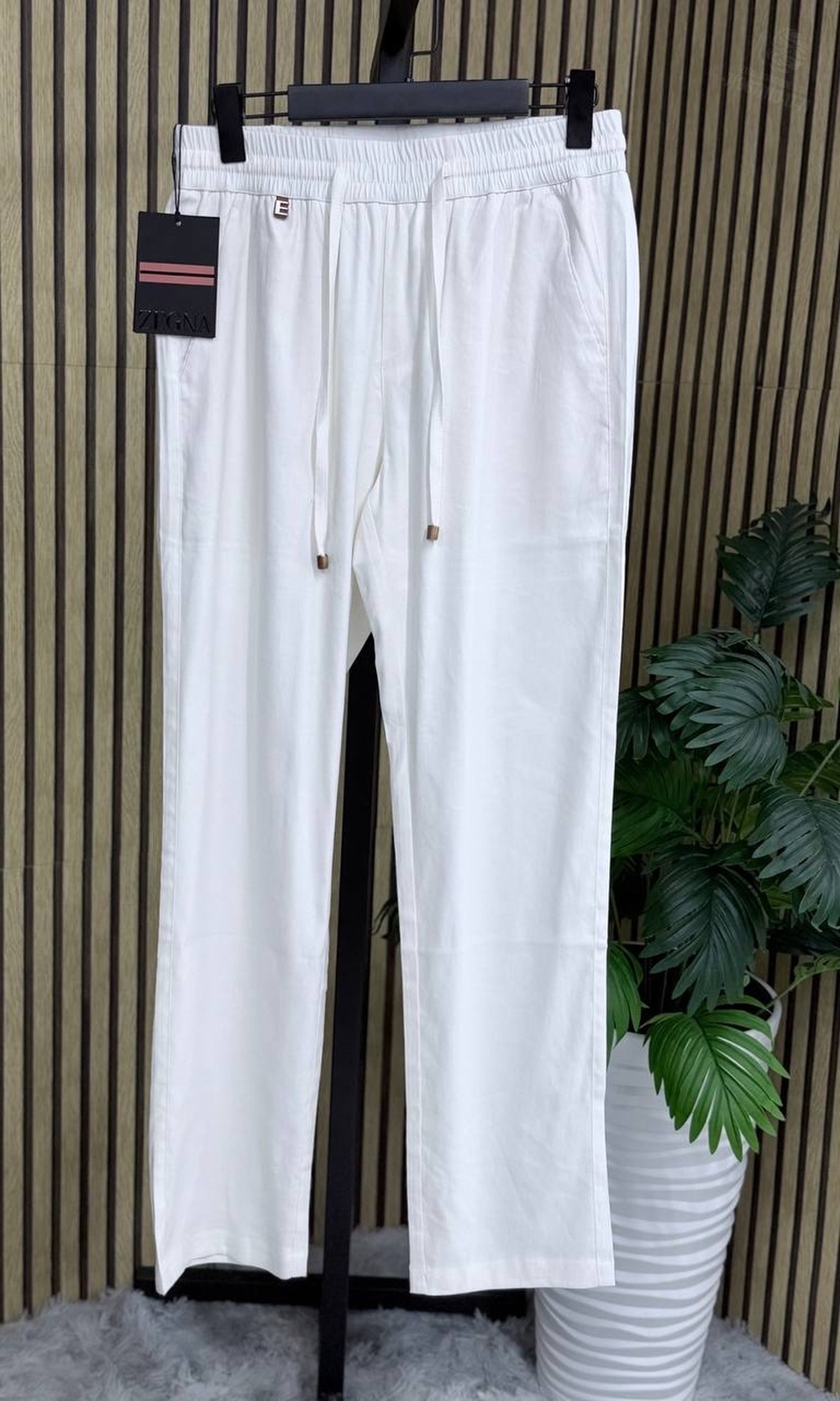 Льняные брюки Zegna