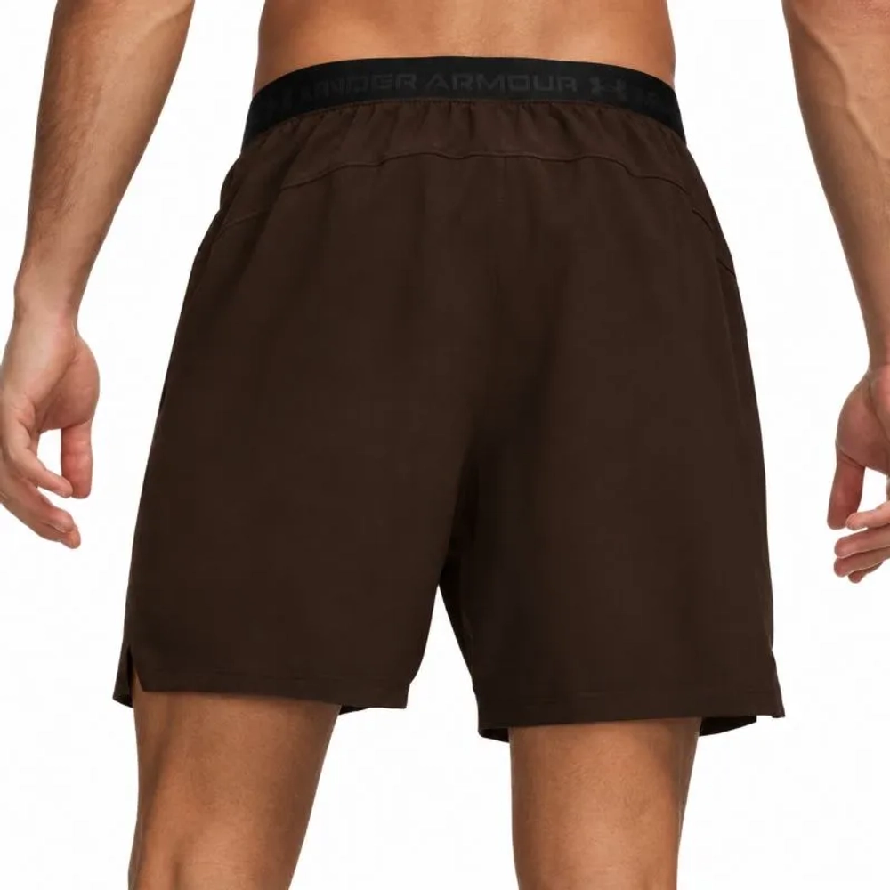 Мужские теннисные шорты Under Armour Vanish Woven DC - brown
