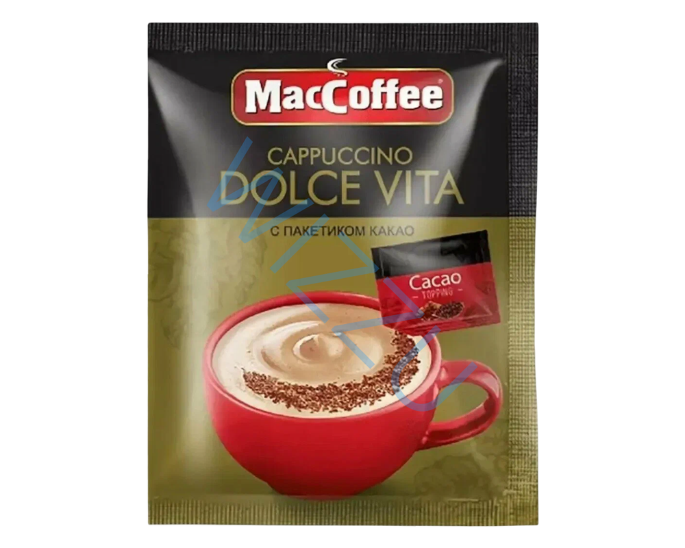 Кофе MacCoffee 3в1 Капучино Дольче Вита 24г
