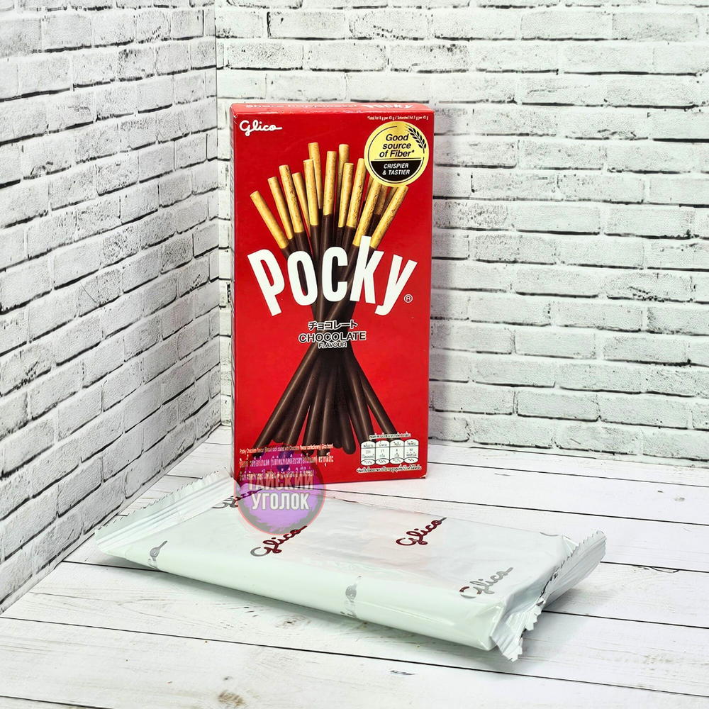 Бисквитные палочки глазури Pocky Шоколад 49 гр.