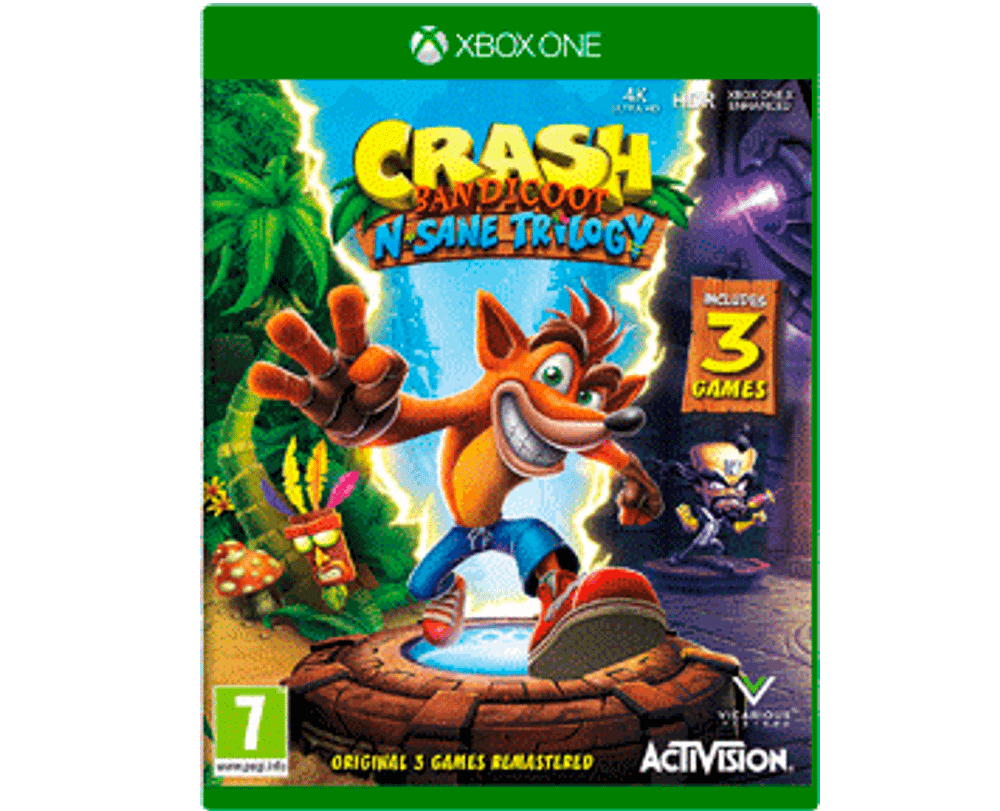 Crash Bandicoot N'sane Trilogy (Xbox) NEW